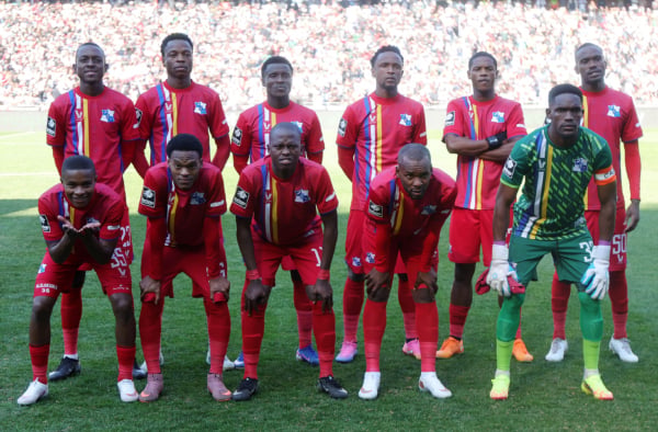 Milford FC Team Picture (Back l-r) Thobani Bhengu, Bhekani Mthiyane, Menzi Chili, Olwethu Cele and Khanyisani Radebe, (Front l-r) Thabana Mabena, Cebolenkosi Mthwethwa, Mvelo Zikakayo, Khanyisani Radebe and Siphamandla Hleza during Betway Premiership 2026/27 match between Orlando Pirates and Milford FC at Orlando Amstel Arena in Johannesburg, on 01 August 2026 ©Samuel Shivambu/BackpagePix