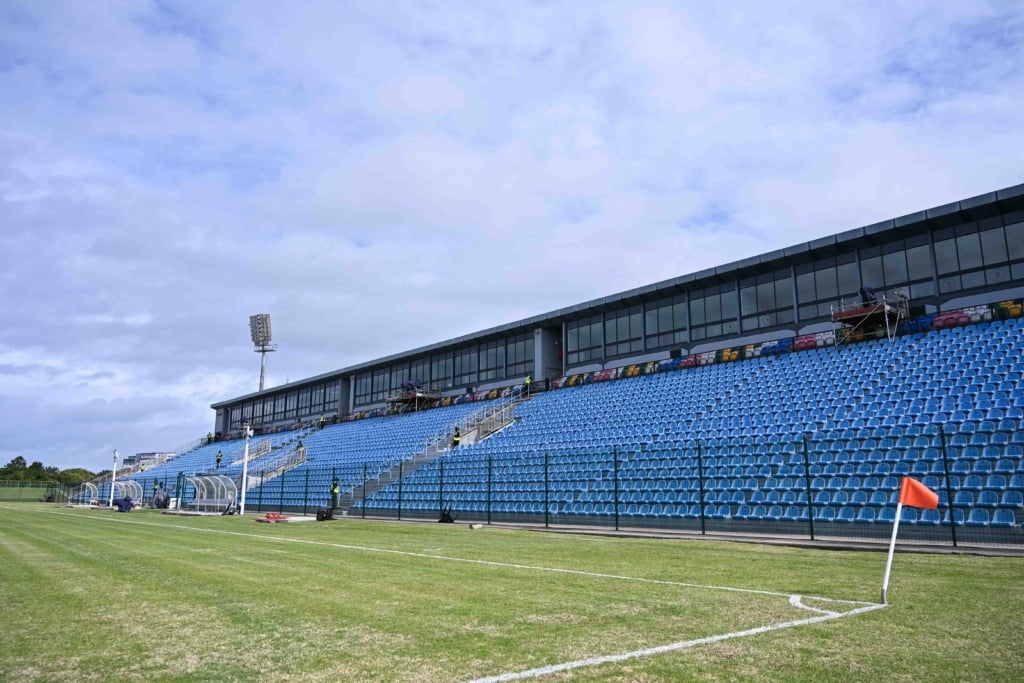 General view of stadium during the Betway Premiership 2026/27 match between Richards Bay and Polokwane City at Umhlathuze Sports Complex in Richards Bay on 2 August 2026 ©Alche Greeff/BackpagePix