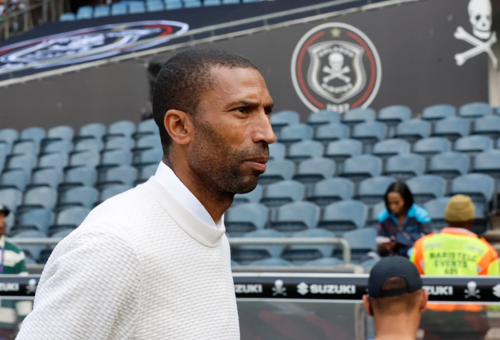 Abdeslami Ouaddou, head coach of Orlando Pirates during the MTN8 2026 football match between Orlando Pirates and Durban City at Orlando Stadium, Soweto on 08 August 2026 @Gavin Barker/BackpagePix