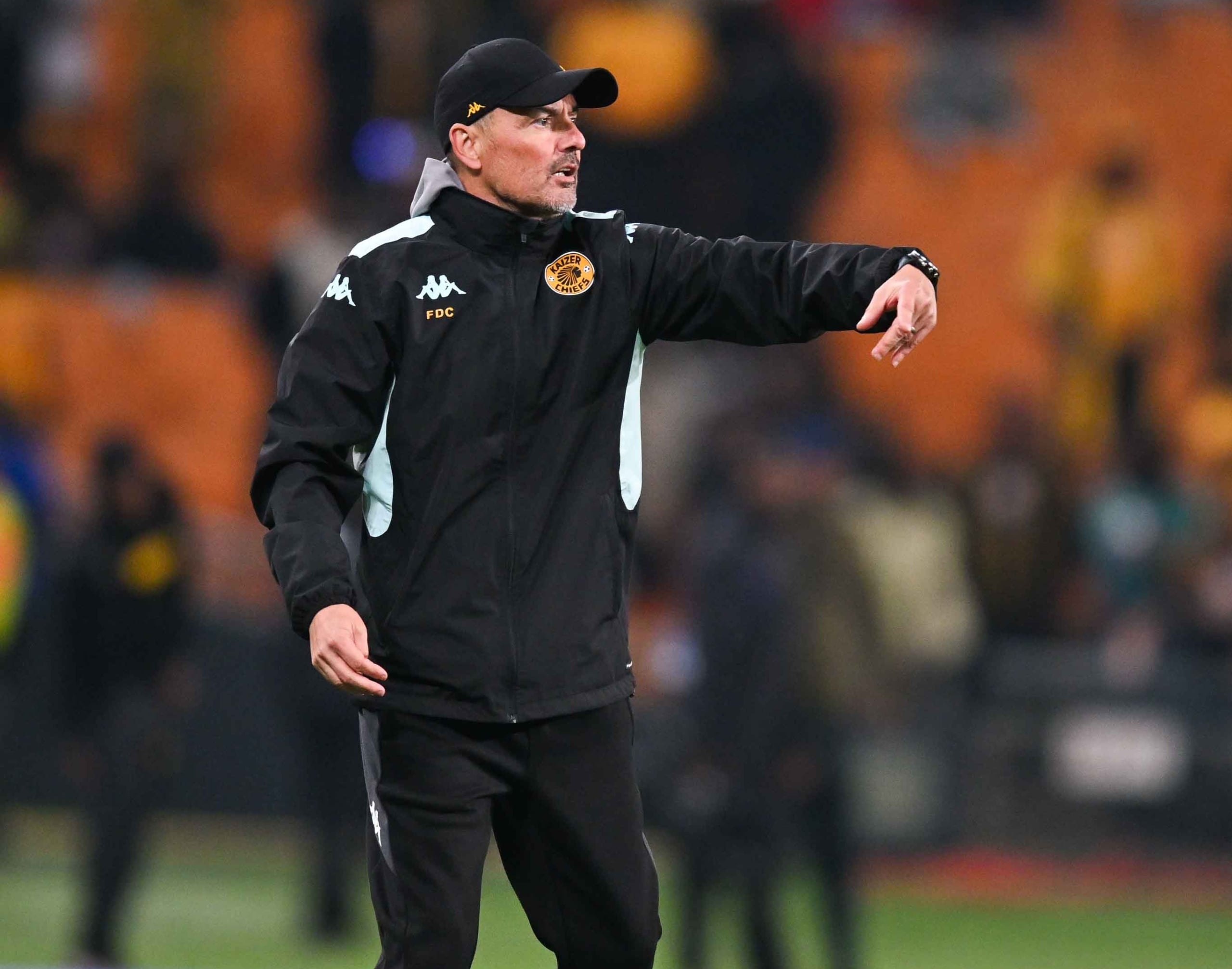 Fernando Da Cruz, Head coach of Kaizer Chiefs during the 2026 MTN8 Quarter Final match between Kaizer Chiefs and Golden Arrows at FNB Stadium in Johannesburg on 9 August 2026 ©Alche Greeff/BackpagePix