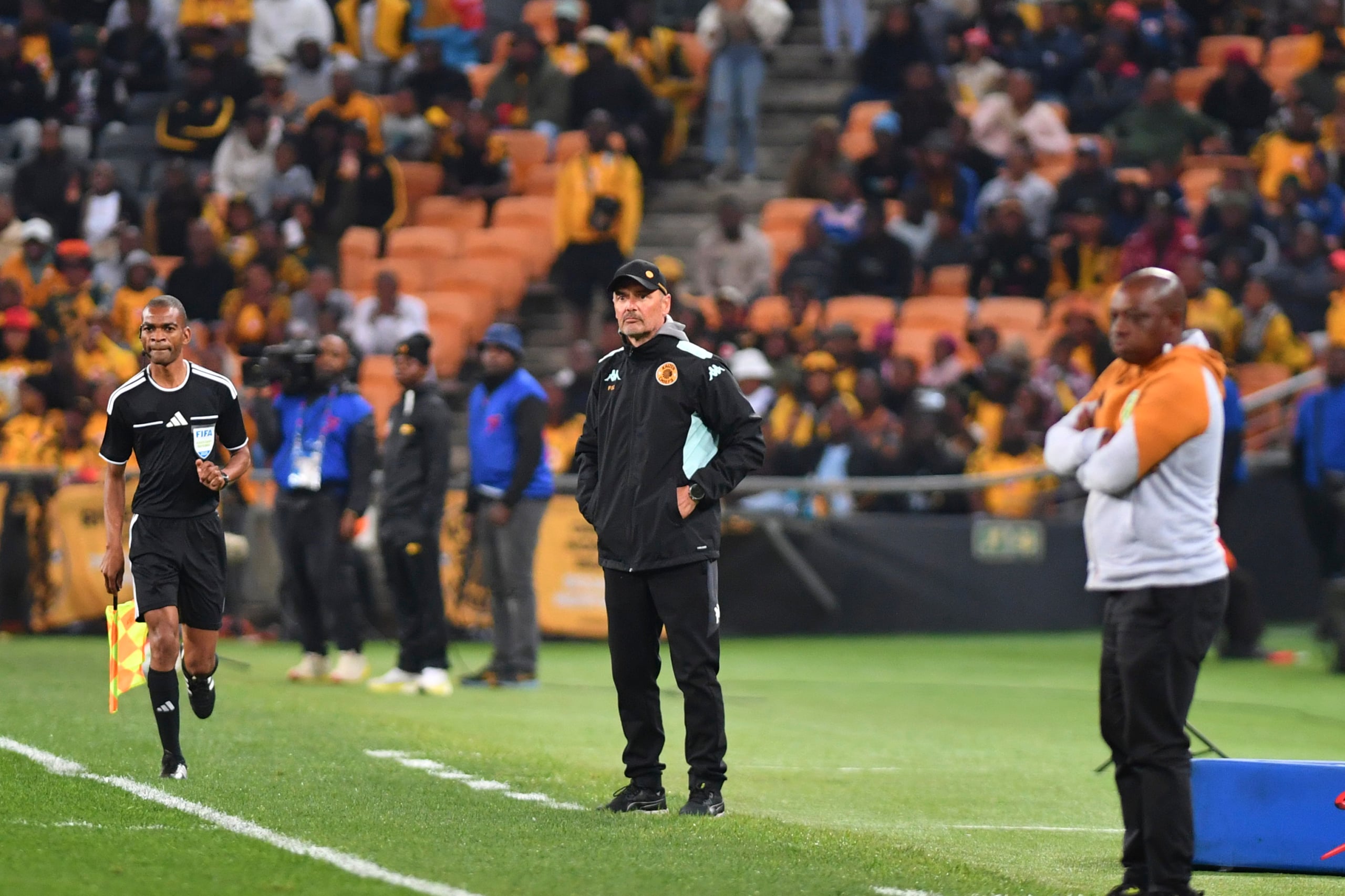 Fernando Da Cruz, Kaizer Chiefs head coach during the 2026 MTN8 quarterfinal match between Kaizer Chiefs and Golden Arrows at FNB Stadium in Johannesburg on 09 August 2026 ©Phakamisa Lensman/Backpagepix