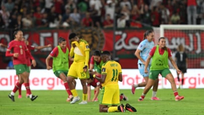Morocco Celebrates after the match during the 2026 Womens Africa Cup of Nations match between Morocco and South Africa at Moulay El Hassan Stadium in Rabat, Morocco on 08 August 2026 ©Sydney Mahlangu/BackpagePix