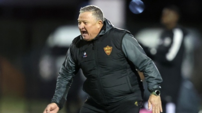 Gavin Hunt, coach of Stellebosch FC reacts during Betway Premiership 2026/27 match between Polokwane City and Stellenbosch FC at Seshego Stadium in Polokwane on 11 August 2026 ©Brian Rikhotso/BackpagePix