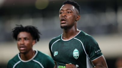Thandolwenkosi Ngwenya of AmaZulu celebrates goal during Betway Premiership 2026/27 match between AmaZulu FC and Orlando Pirates at Kings Park Stadium in Durban, on 12 August 2026 ©Samuel Shivambu/BackpagePix
