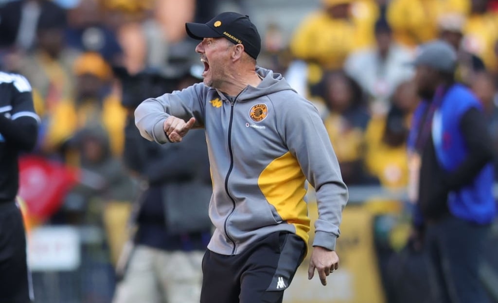 Fernando Da Cruz, coach of Kaizer Chiefs reacts during Betway Premiership 2026/27 match between Kaizer Chiefs and Mamelodi Sundowns at FNB Stadium in Johannesburg, on 15 August 2026 ©Samuel Shivambu/BackpagePix