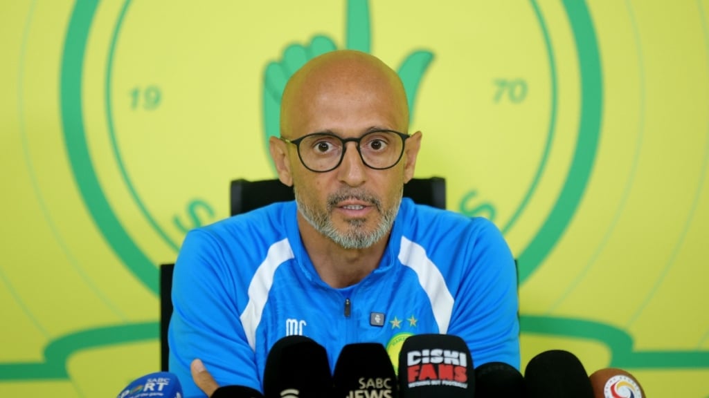 Miguel Cardoso, Head coach of Mamelodi Sundowns during Betway Premiership 2026/27 Mamelodi Sundowns press conference at Chloorkop in Midranda, on 17 August 2026 ©Samuel Shivambu/BackpagePix
