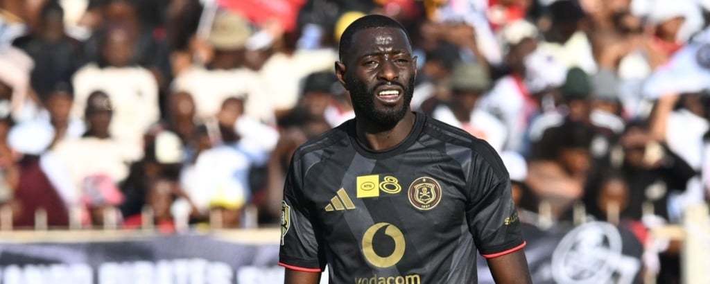 Deon Hotto of Orlando Pirates during the 2026 MTN8 Semi Final 1sr Leg match between Sekhukhune United FC and Orlando Pirates FC at Old Peter Mokaba Stadium in Polokwane on 22 August 2026 ©Sydney Mahlangu/BackpagePix