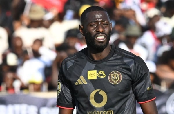 Deon Hotto of Orlando Pirates during the 2026 MTN8 Semi Final 1sr Leg match between Sekhukhune United FC and Orlando Pirates FC at Old Peter Mokaba Stadium in Polokwane on 22 August 2026 ©Sydney Mahlangu/BackpagePix