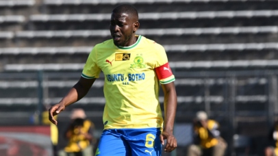 Aubrey Modiba of Mamelodi Sundowns during the 2026 MTN8 Semi Final 1sr Leg match between Mamelodi Sundowns and Golden Arrows at Lucas Moripe Stadium in Atteridgeville on 23 August 2026 ©Sydney Mahlangu/BackpagePix