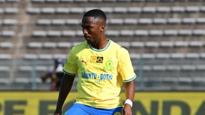 Cassius Mailula of Mamelodi Sundowns during the 2026 MTN8 Semi Final 1sr Leg match between Mamelodi Sundowns and Golden Arrows at Lucas Moripe Stadium in Atteridgeville on 23 August 2026 ©Sydney Mahlangu/BackpagePix