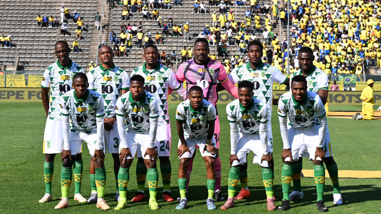 Golden Arrows Team Picture during the 2026 MTN8 Semi Final 1sr Leg match between Mamelodi Sundowns and Golden Arrows at Lucas Moripe Stadium in Atteridgeville on 23 August 2026 ©Sydney Mahlangu/BackpagePix