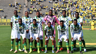Golden Arrows Team Picture during the 2026 MTN8 Semi Final 1sr Leg match between Mamelodi Sundowns and Golden Arrows at Lucas Moripe Stadium in Atteridgeville on 23 August 2026 ©Sydney Mahlangu/BackpagePix