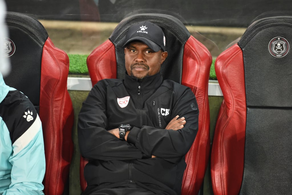 Cedric Kaze, Sekhukhune United Head Coach during Betway Premiership 2026/27 match between Orlando Pirates and Sekhukhune United at Orlando Amstel Arena in Soweto on 25 August 2026 ©Phakamisa Lensman/Backpagepix