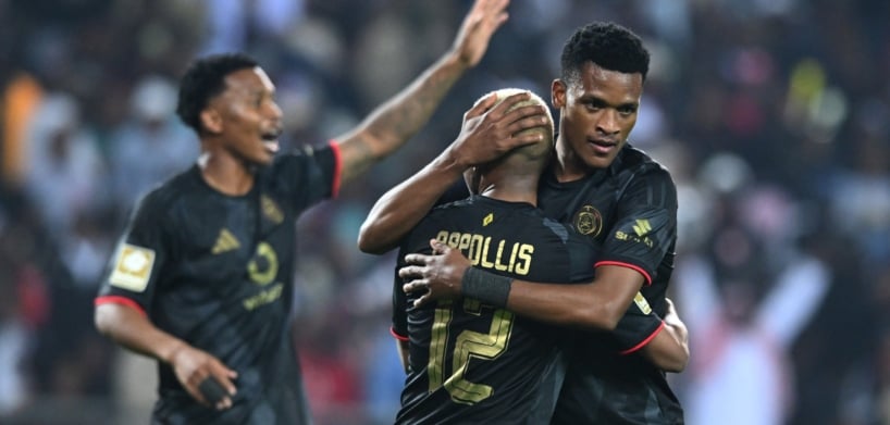 Odswin Appollis of Orlando Pirates celebrates goal during the Betway Premiership 2026/27 match between Orlando Pirates and Sekhukhune United FC at Orlando Amstel Arena in Soweto on 25 August 2026 ©Sydney Mahlangu/BackpagePix