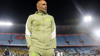 Miguel Cardoso, coach of Mamelodi Sundowns during the Betway Premiership 2026/27 match between Mamelodi Sundowns and AmaZulu at Loftus Versfeld Stadium in Pretoria on 26 August 2026 ©Muzi Ntombela/BackpagePix