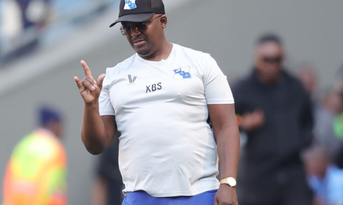 Xanti Pupuma, caoch of Milford FC reacts during Betway Premiership 2026/27 match between Orlando Pirates and Milford FC at Orlando Amstel Arena in Johannesburg, on 01 August 2026 ©Samuel Shivambu/BackpagePix