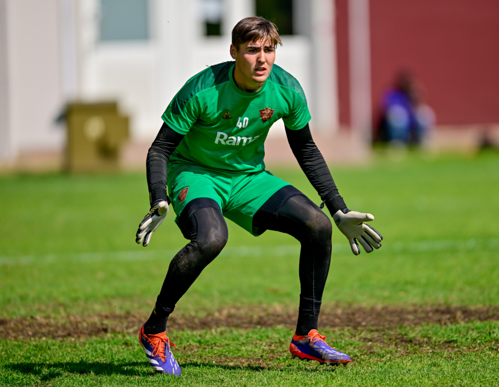 STELLENBOSCH, SOUTH AFRICA - SEPTEMBER 09: Dublin Boon during the Stellenbosch FC media open day at Lentelus Sports Ground on September 09, 2025 in Stellenbosch, South Africa. (Photo by Ashley Vlotman/Gallo Images