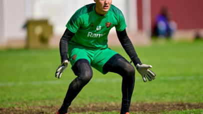 STELLENBOSCH, SOUTH AFRICA - SEPTEMBER 09: Dublin Boon during the Stellenbosch FC media open day at Lentelus Sports Ground on September 09, 2025 in Stellenbosch, South Africa. (Photo by Ashley Vlotman/Gallo Images