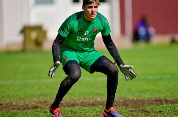 STELLENBOSCH, SOUTH AFRICA - SEPTEMBER 09: Dublin Boon during the Stellenbosch FC media open day at Lentelus Sports Ground on September 09, 2025 in Stellenbosch, South Africa. (Photo by Ashley Vlotman/Gallo Images