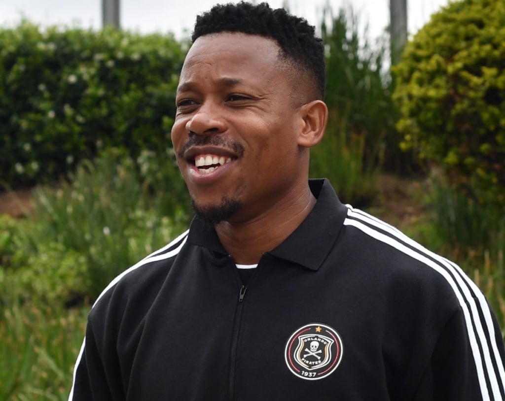 Happy Jele during the Orlando Pirates Black Friday at Orlando Stadium, in Soweto on 28 November 2025 ©Phakamisa Lensman/BackpagePix