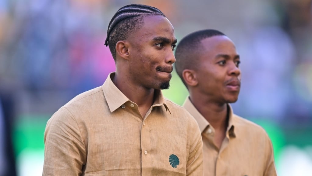 Njabulo Blom of Kaizer Chiefs during the 2025 Nedbank Cup Final match between Kaizer Chiefs and Orlando Pirates at Moses Mabhida Stadium in Durban on 10 May 2025 © Alche Greeff/BackpagePix