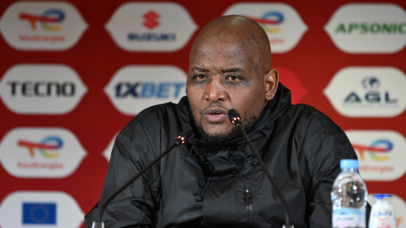 Morena Ramoreboli, coach of Botswana during the 2025 Africa Cup of Nations AFCON match between Botswana and DR Congo at El Barid Stadium in Rabat, Morocco on 30 December 2025 ©Majt Esseddik/BackpagePix