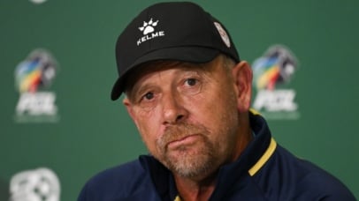 Eric Tinkler, head coach of Sekhukhune United during the 2026 Nedbank Cup Gauteng Press Conference at Nedbank Headquarters in Sandton, Johannesburg on 5 March 2026 ©Nokwanda Zondi/BackpagePix