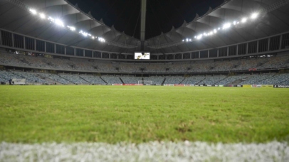 Moses Mabhida Stadium during the Betway Premiership 2025/26 match between AmaZulu and Golden Arrows at Moses Mabhida Stadium in Durban on 6 May 2026 ©Gerhard Duraan/BackpagePix