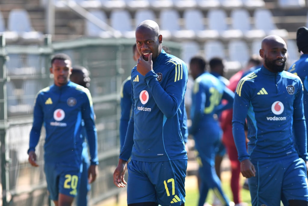 Evidence Makgopa of Orlando Pirates during the Betway Premiership 2026/27 Orlando Pirates Media Open Day at Rand Stadium in Johannesburg on 28 July 2026 ©Phakamisa Lensman/Backpagepix