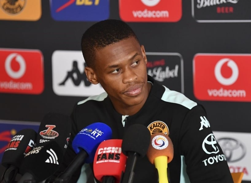 Asanele Velebayi of Kaizer Chiefs during the Betway Premiership 2026/27 Kaizer Chiefs Media Day at Kaizer Chiefs Village in Johannesburg on 13 August 2026 ©Phakamisa Lensman/Backpagepix