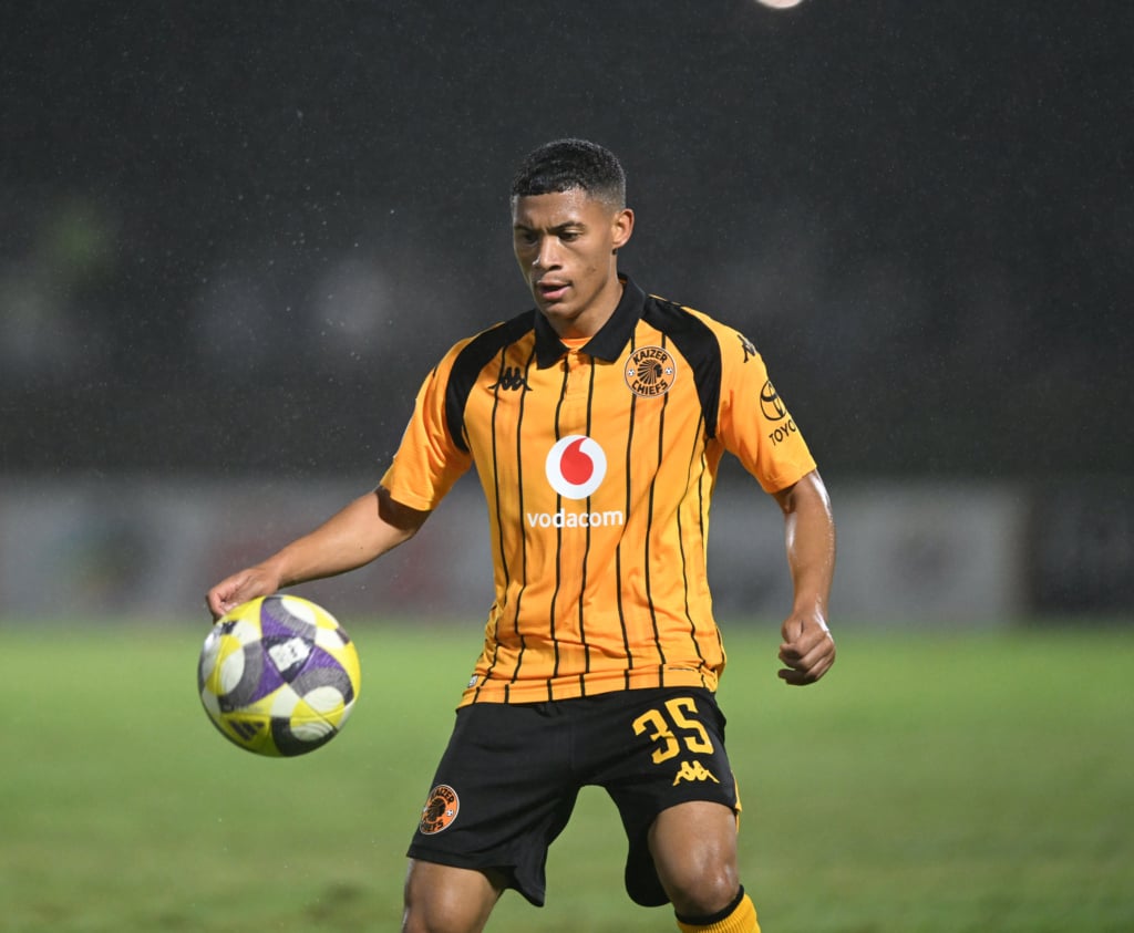 Faiz Abrahams of Kaizer Chiefs during the Betway Premiership 2026/27 match between Richards Bay FC and Kaizer Chiefs at Priness Magogo Stadium in Kwa Mashu on 26 August 2026 ©Sydney Mahlangu/BackpagePix