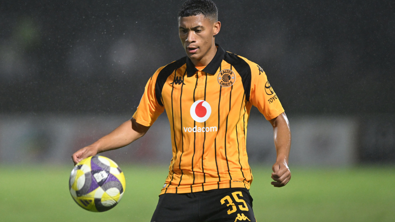 Faiz Abrahams of Kaizer Chiefs during the Betway Premiership 2026/27 match between Richards Bay FC and Kaizer Chiefs at Priness Magogo Stadium in Kwa Mashu on 26 August 2026 ©Sydney Mahlangu/BackpagePix