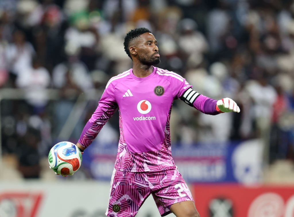Sipho Chaine of Orlando Pirates during the Betway Premiership 2026/27 match between Kruger United and Orlando Pirates at Mbombela Stadium in Nelspruit on 01 September 2026 ©Muzi Ntombela/BackpagePix