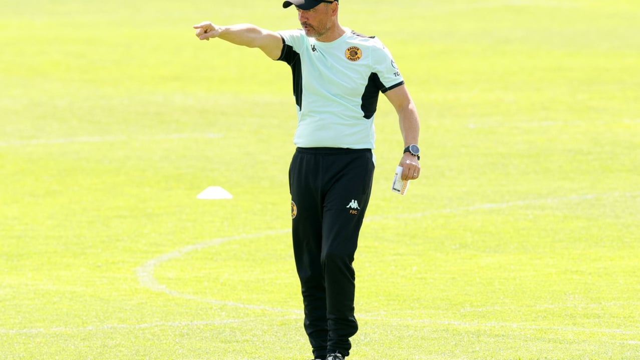 Fernando Da Cruz, coach of Kaizer Chiefs during the Betway Premiership 2026/27 Kaizer Chiefs training at Kaizer Chiefs Village in Johannesburg on 02 September 2026 © Samuel Shivambu/BackpagePix