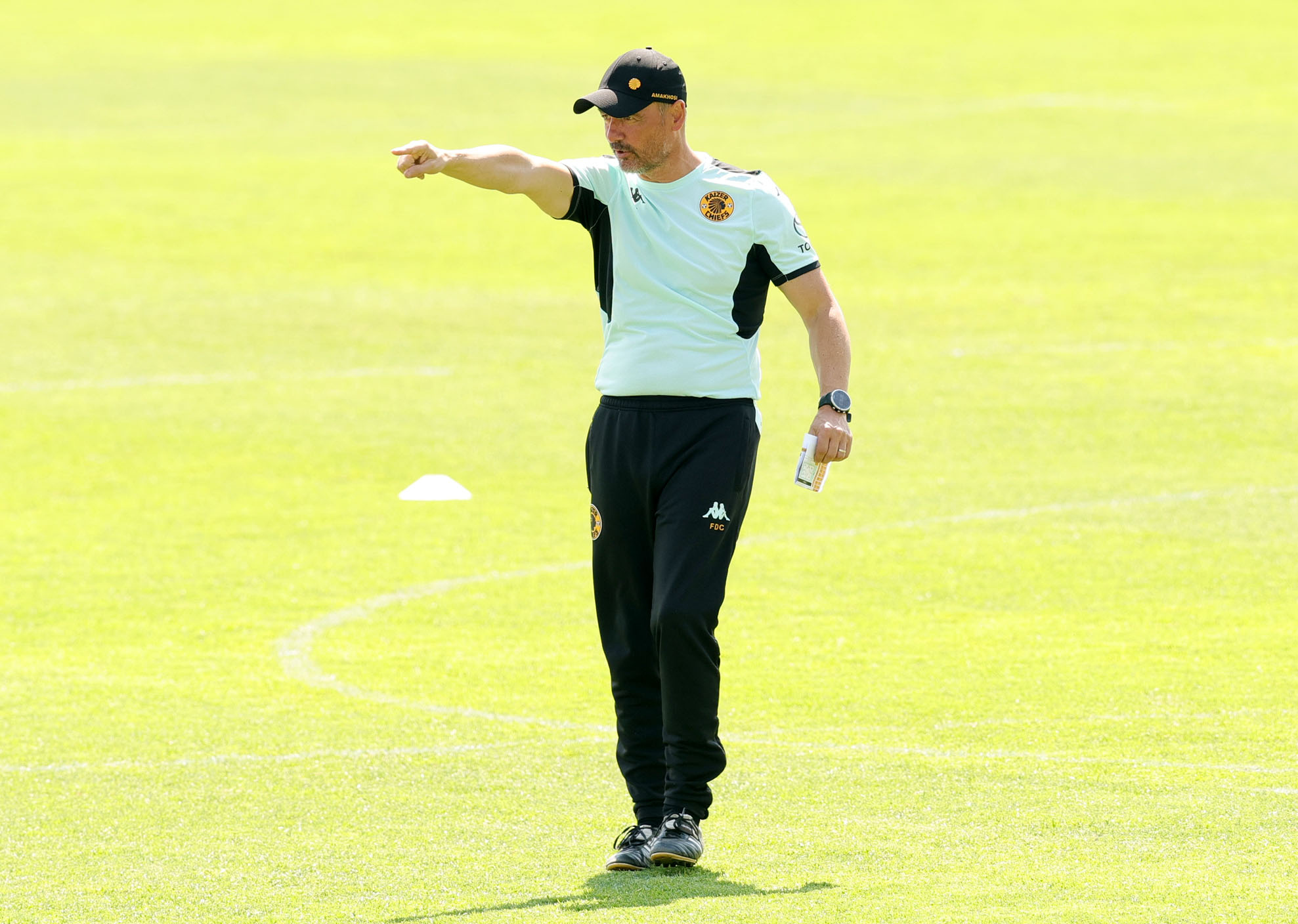 Fernando Da Cruz, coach of Kaizer Chiefs during the Betway Premiership 2026/27 Kaizer Chiefs training at Kaizer Chiefs Village in Johannesburg on 02 September 2026 © Samuel Shivambu/BackpagePix