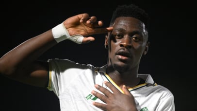 Thandolwenkosi Ngwenya of AmaZulu FC celebrates goal during the Betway Premiership 2026/27 match between Richards Bay FC and AmaZulu FC at Priness Magogo Stadium in Kwa Mashu on 04 September 2026 ©Sydney Mahlangu/BackpagePix