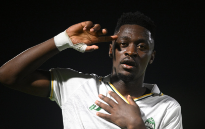 Thandolwenkosi Ngwenya of AmaZulu FC celebrates goal during the Betway Premiership 2026/27 match between Richards Bay FC and AmaZulu FC at Priness Magogo Stadium in Kwa Mashu on 04 September 2026 ©Sydney Mahlangu/BackpagePix