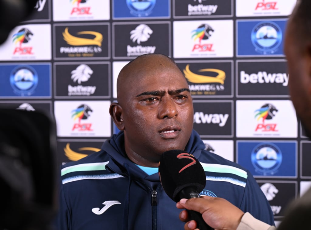 Ronnie Gabriel coach of Richards Bay FC during the Betway Premiership 2026/27 match between Richards Bay FC and AmaZulu FC at Priness Magogo Stadium in Kwa Mashu on 04 September 2026 ©Sydney Mahlangu/BackpagePix