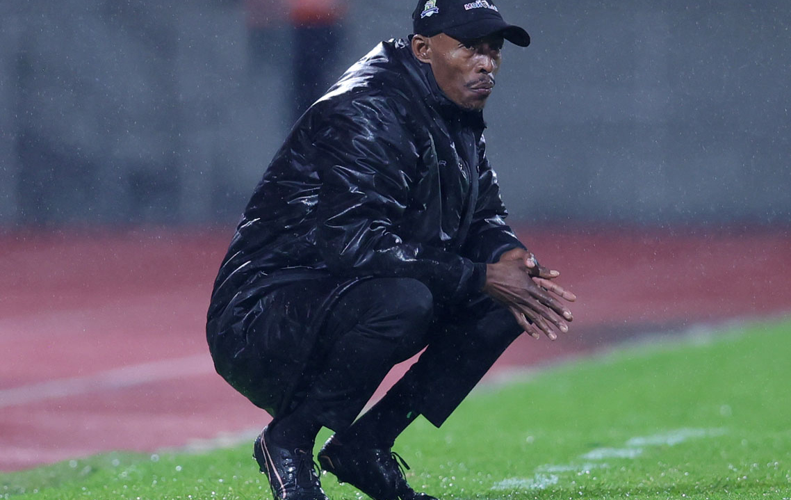 Phuti Mohafe, coach of Marumo Gallants during the Betway Premiership 2026/27 match between Marumo Gallants and Polokwane City at Royal Bafokeng Stadium in Rustenburg on 04 September 2026 © Samuel Shivambu/BackpagePix