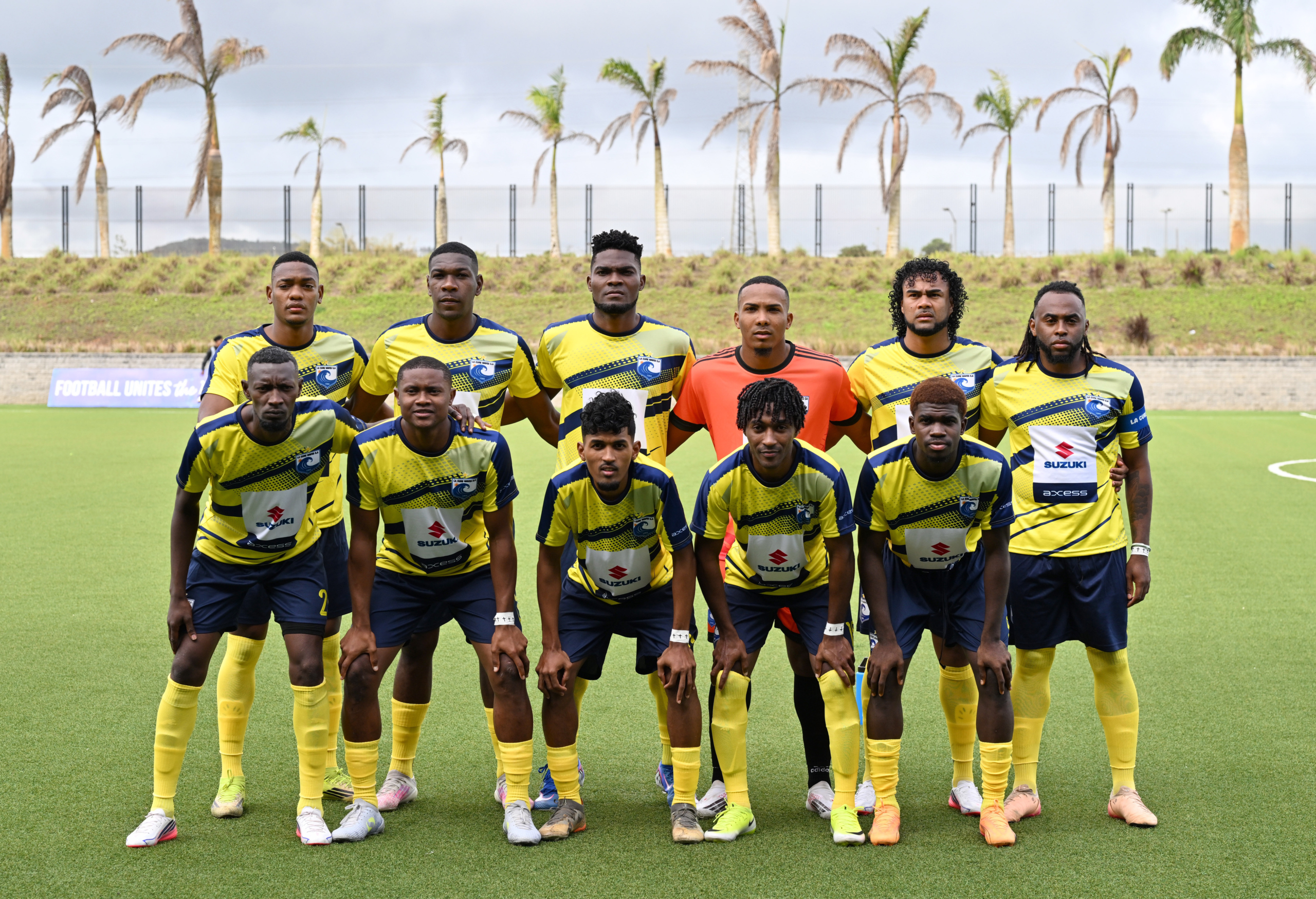 La Cure Waves Team Picture during the CAF Champions League 2026/27 Preliminary Round match between La Cure Waves and Orlando Pirates at Cote d'Or National Sports Complex in Mauritius on 6 September 2026 ©John Lan/BackpagePix