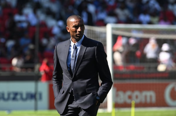 Abdeslam Ouaddou coach of Orlando Pirates during the CAF Champions League 2026/27 Preliminary Round 2nd Leg match between Orlando Pirates and La Cure Waves SC at Orlando Amstel Arena in Soweto on 12 September 2026 ©Sydney Mahlangu/BackpagePix