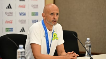 Miguel Cardoso, coach of Mamelodi Sundowns during the FIFA African Asian Pacific Cup 2026 football match between Mamelodi Sundowns FC and Al Ahli FC at Loftus Versfeld Stadium in Pretoria on 19 September 2026 ©Nokwanda Zondi/BackpagePix