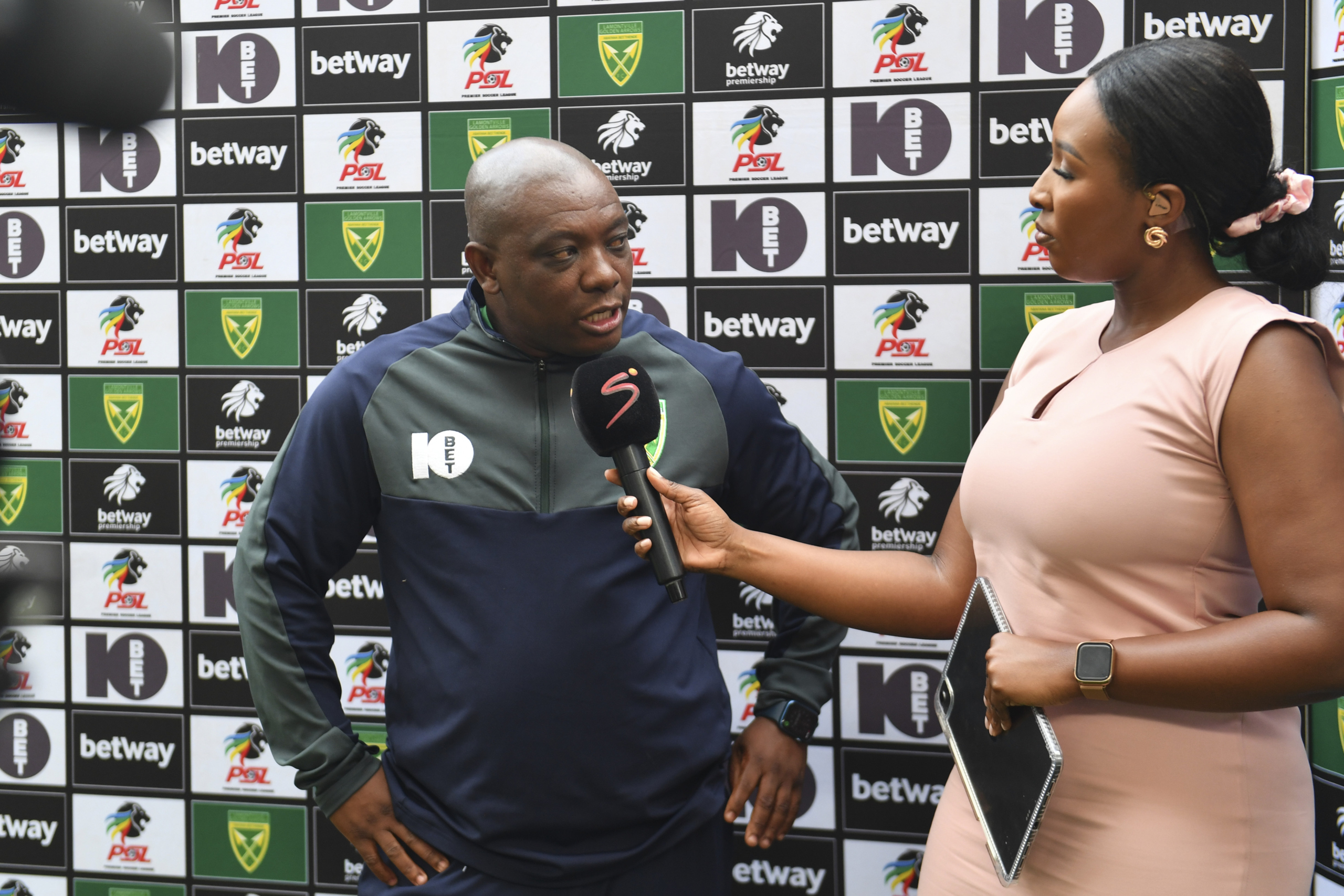Pitso Dladla, Lamontville Golden Arrows Head Coach during the Betway Premiership 2026/27 match between Lamontville Golden Arrows and Kaizer Chiefs at Mbombela Stadium in Nelspruit on 20 September 2026 ©Phakamisa Lensman/Backpagepix