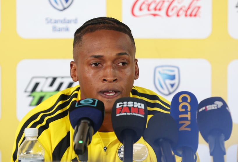 Luther Singh of South Africa during the 2027 Africa Cup of Nations Qualifiers South Africa Training Session at UJ Stadium in Johannesburg on 21 September 2026 ©Muzi Ntombela/BackpagePix