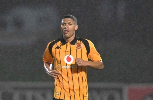 Faiz Abrahams of Kaizer Chiefs during the Betway Premiership 2026/27 match between Richards Bay FC and Kaizer Chiefs at Priness Magogo Stadium in Kwa Mashu on 26 August 2026 ©Sydney Mahlangu/BackpagePix