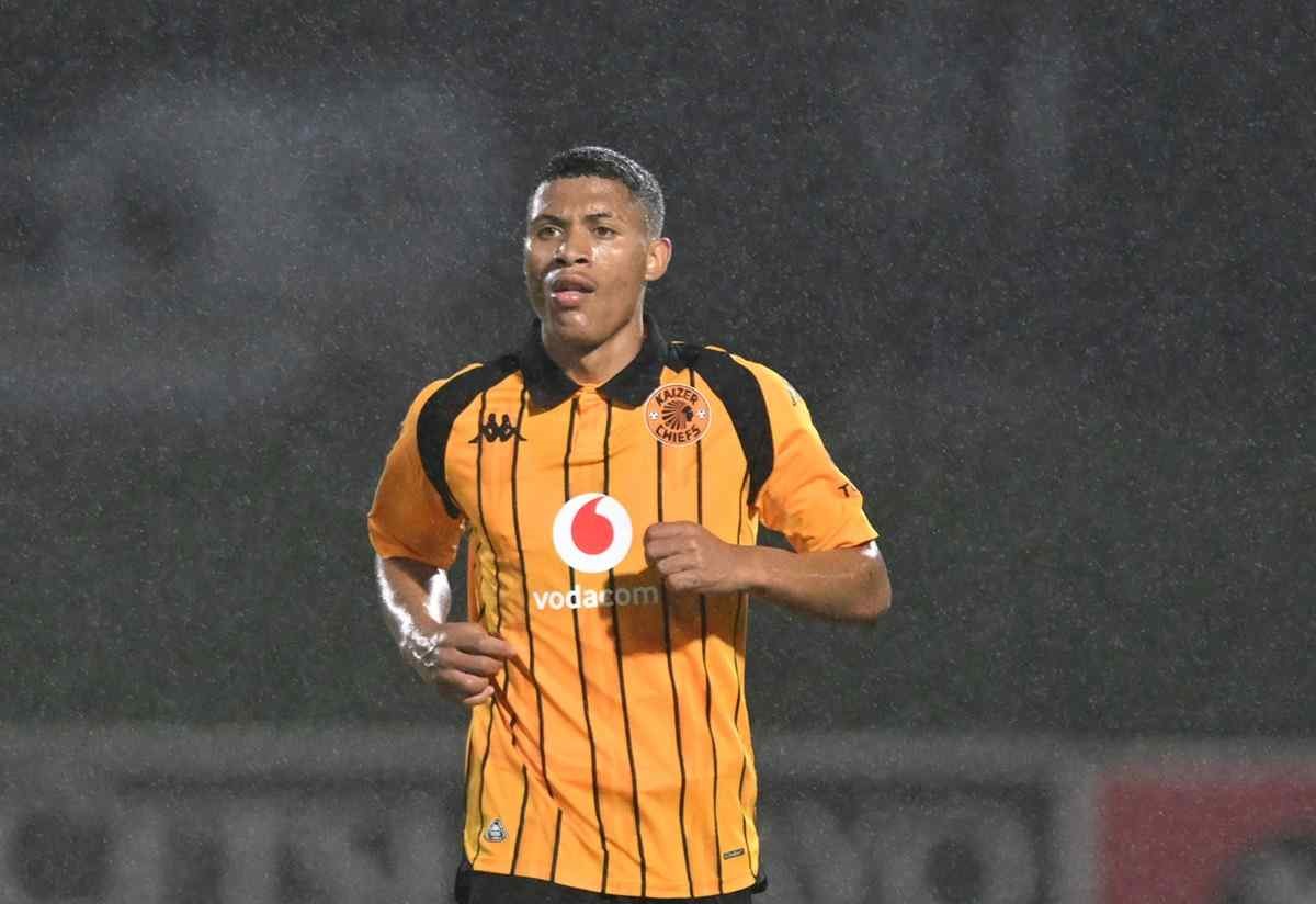 Faiz Abrahams of Kaizer Chiefs during the Betway Premiership 2026/27 match between Richards Bay FC and Kaizer Chiefs at Priness Magogo Stadium in Kwa Mashu on 26 August 2026 ©Sydney Mahlangu/BackpagePix