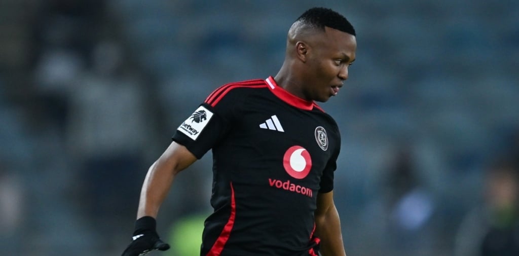 Mohau Nkota of Orlando Pirates during the Betway Premiership 2024/25 match between Orlando Pirates and Magesi FC at Orlando Stadium in Soweto on 28 May 2025 ©Alche Greeff/BackpagePix