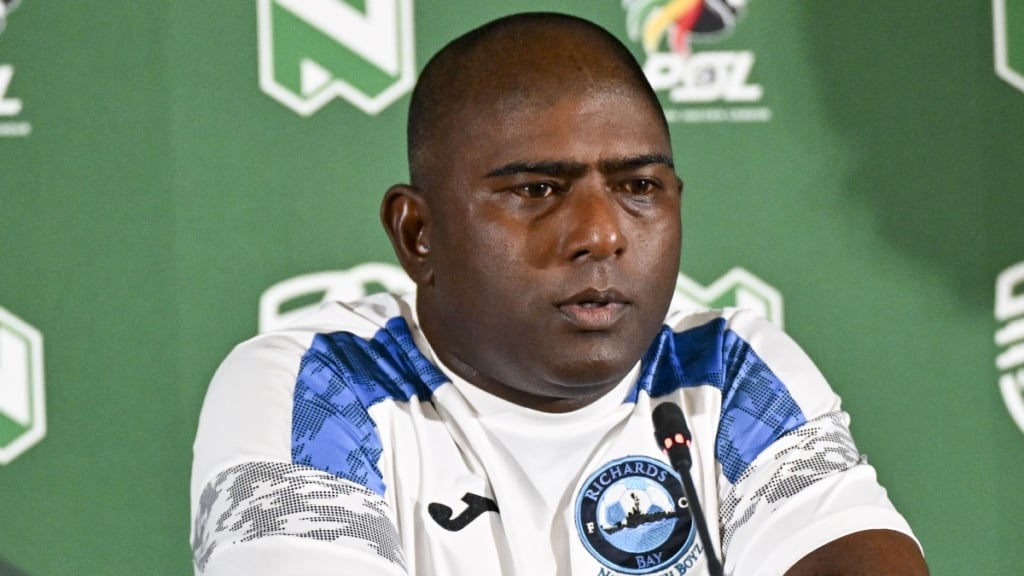 Ronnie Gabriel, co coach of Richards Bay FC during the 2026 Nedbank Cup Last 32 Press Conference at the Nedbank Park Square in Umhlanga, Durban on 4 February 2026 ©Gerhard DuraanBackpagePix