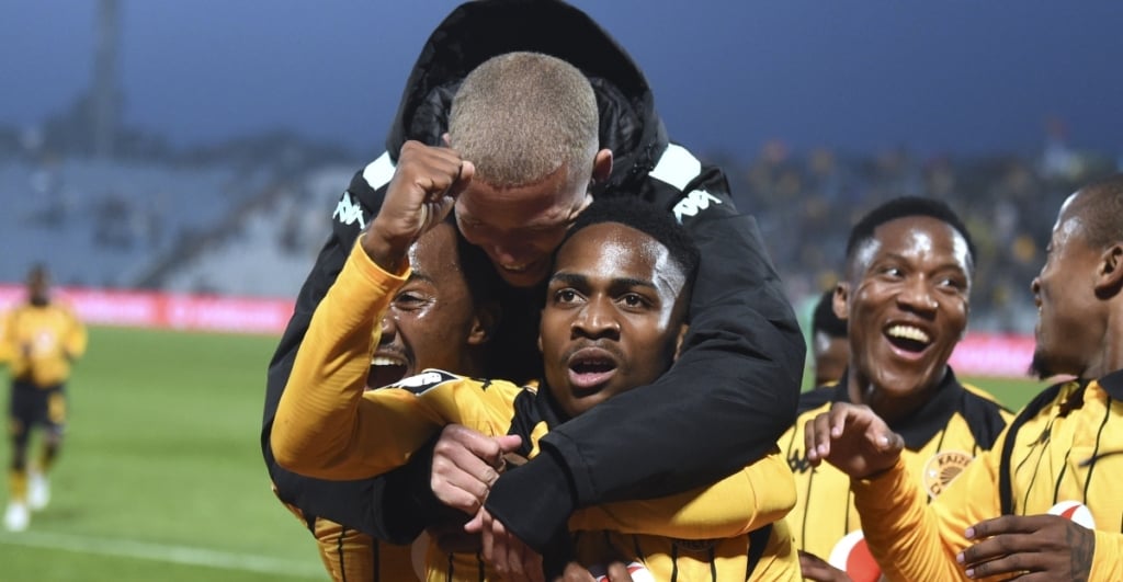 Mfundo Vilakazi of Kaizer Chiefs celebrates goal with team mates during the Betway Premiership 2026/27 match between Kaizer Chiefs and Siwelele FC at Dobsonville Stadium in Soweto on 06 September 2026 ©Phakamisa Lensman/Backpagepix