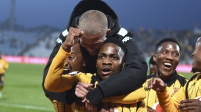 Mfundo Vilakazi of Kaizer Chiefs celebrates goal with team mates during the Betway Premiership 2026/27 match between Kaizer Chiefs and Siwelele FC at Dobsonville Stadium in Soweto on 06 September 2026 ©Phakamisa Lensman/Backpagepix